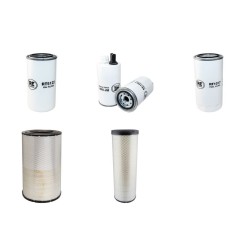 HYDRO AX 864 Filter Service Kit w/CUMMINS QSBeng.  Air Oil Fuel