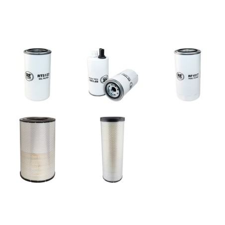 HYDRO AX 864 Filter Service Kit w/CUMMINS QSBeng.  Air Oil Fuel