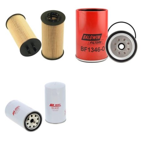 HYUNDAI SEASALL H 10 G Filter Service Kit w/ 6CYL-9.960Leng.  Air Oil Fuel