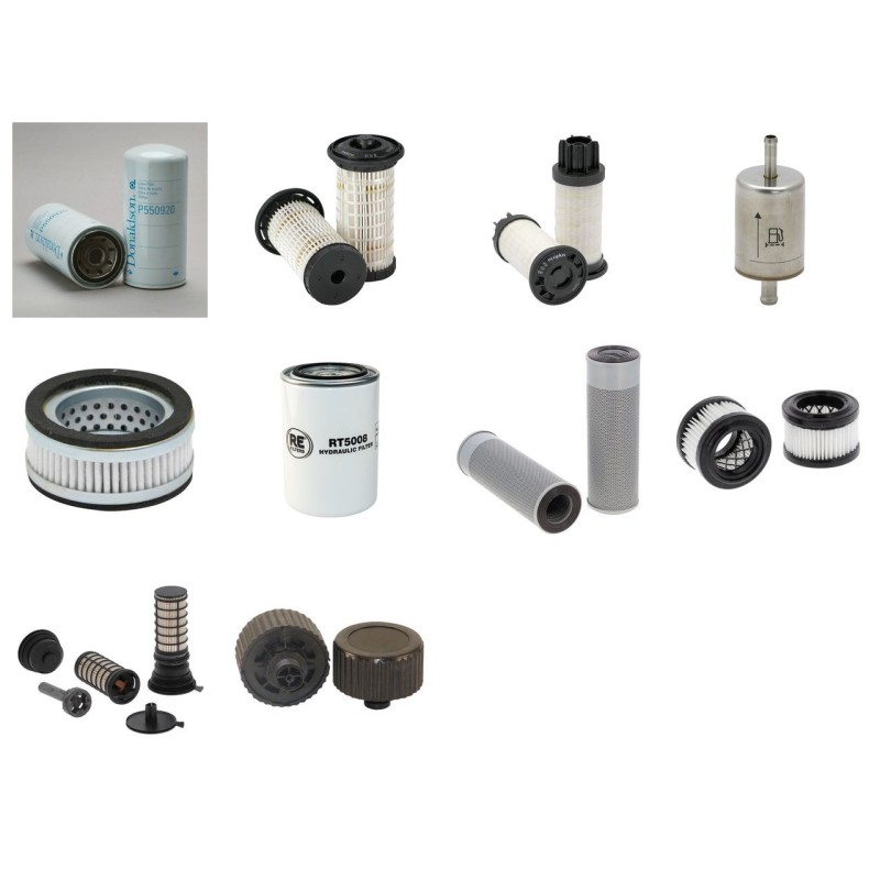 Filter Kit for Hyundai HX 180 L with Perkins 1204F Engine 01.2017 -