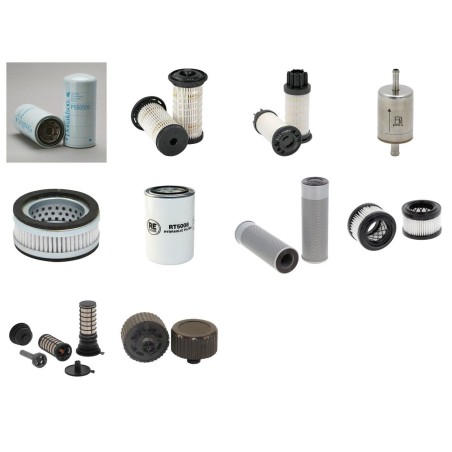 Filter Kit for Hyundai HX 180 L with Perkins 1204F Engine 01.2017 -