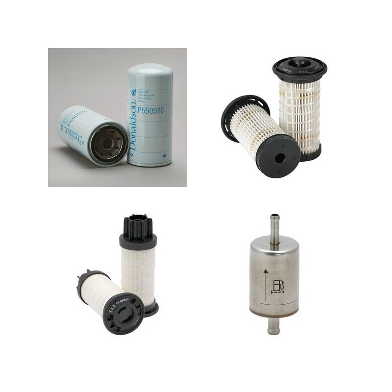 Filter Kit for Hyundai HX 180 L with Perkins 1204F Engine 01.2017 - Air Oil Fuel