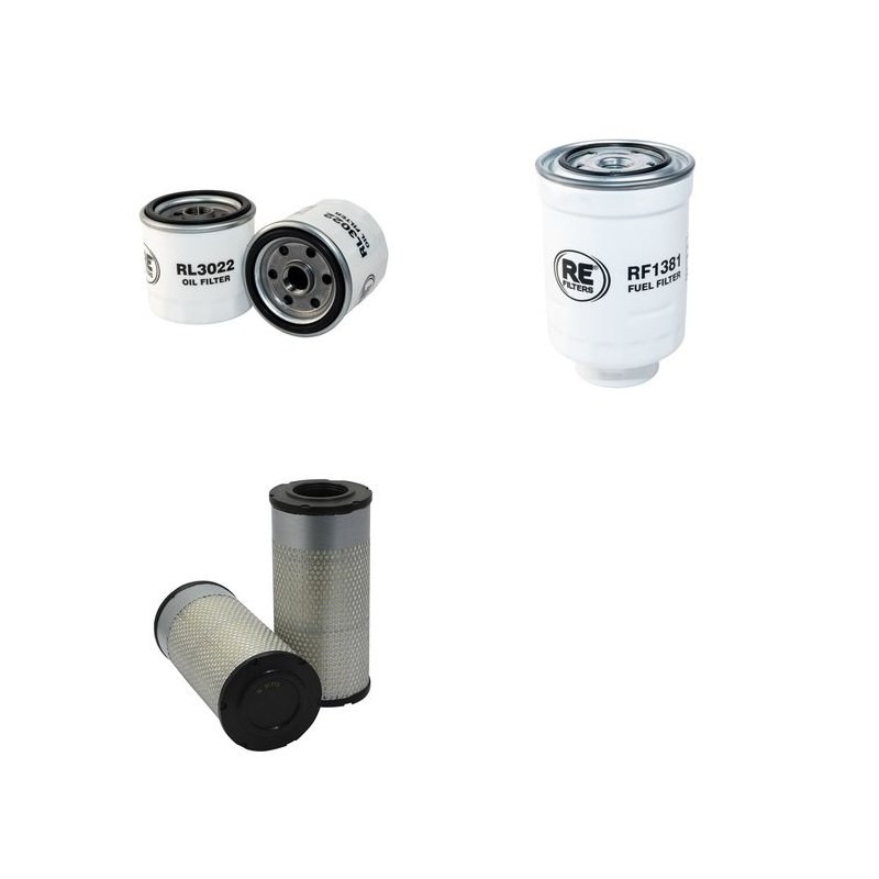 ISEKI TG 6507 Filter Service Kit w/ISEKIeng.  Air Oil Fuel