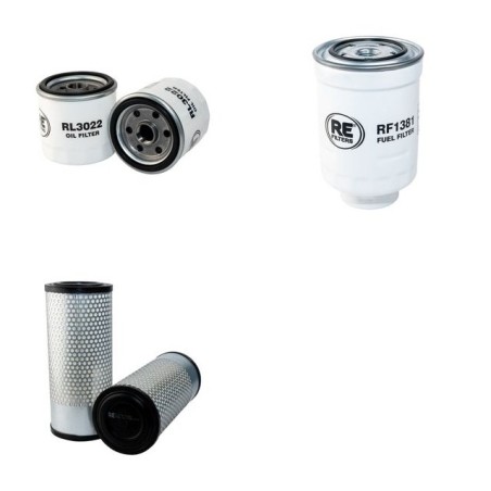 Filter kit for Iseki TH 5420 H 01.2019 - Air Oil Fuel