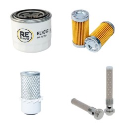 ISEKI TU 1500 Filter Service Kit w/MITSUBISHI K3Ceng.