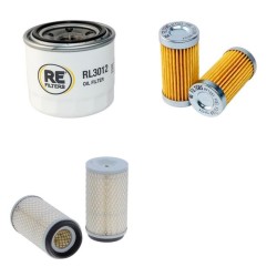 ISEKI TX 1500 F Filter Service Kit   Air Oil Fuel