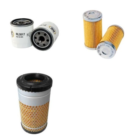 Filter kit for Iseki TXGS 24 F 01.2019 - Air Oil Fuel