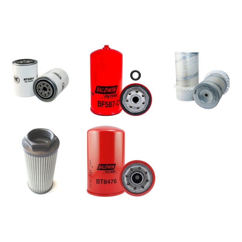 ITALMACCHINE 3509 Filter Service Kit w/PERKINS 1004.4eng. 01.2002 -