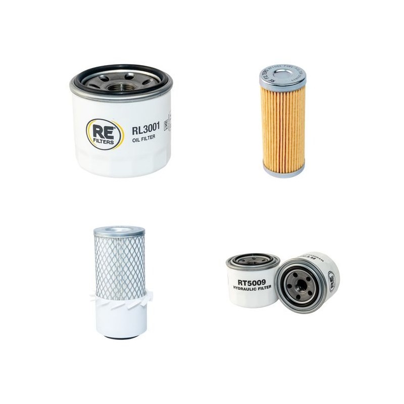 Komatsu PC03-2F Filter Service Kit w/ 2D68E-3A Engine