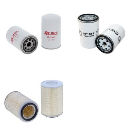 ITC DHY 45 KSE Filter Service Kit w/HYUNDAI HY 4105eng.  Air Oil Fuel