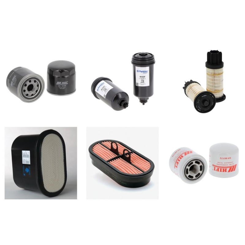 JARCRAC EVOPRO DUAL Filter Service Kit w/PERKINSeng. 01.2018 -