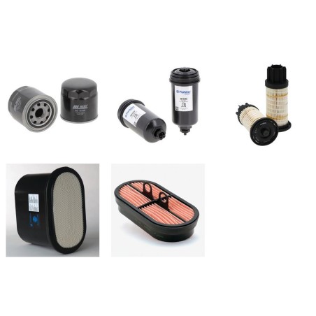 JARCRAC EVOPRO DUAL Filter Service Kit w/PERKINSeng. 01.2018 -  Air Oil Fuel