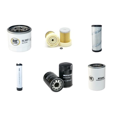 Filter kit for New Holland Boomer 30 with Mitsubishi S4L2 Engine