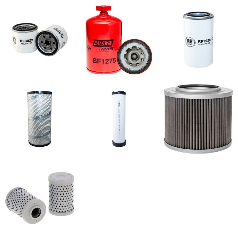 JCM 908 C Filter Service Kit w/CUMMINS B3.3eng.