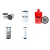 JCM 908 C Filter Service Kit w/CUMMINS B3.3eng.  Air Oil Fuel