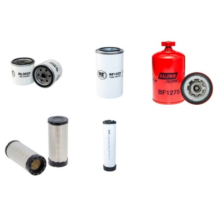 JCM 908 D Filter Service Kit   Air Oil Fuel