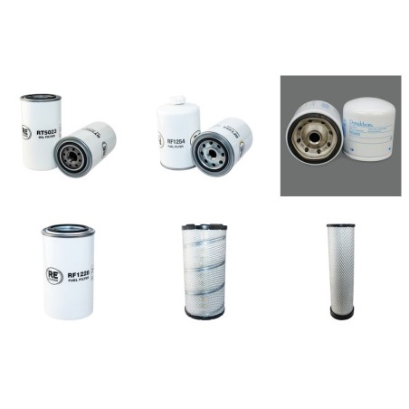 JCM 922 C Filter Service Kit w/CUMMINS B5.9eng.  Air Oil Fuel