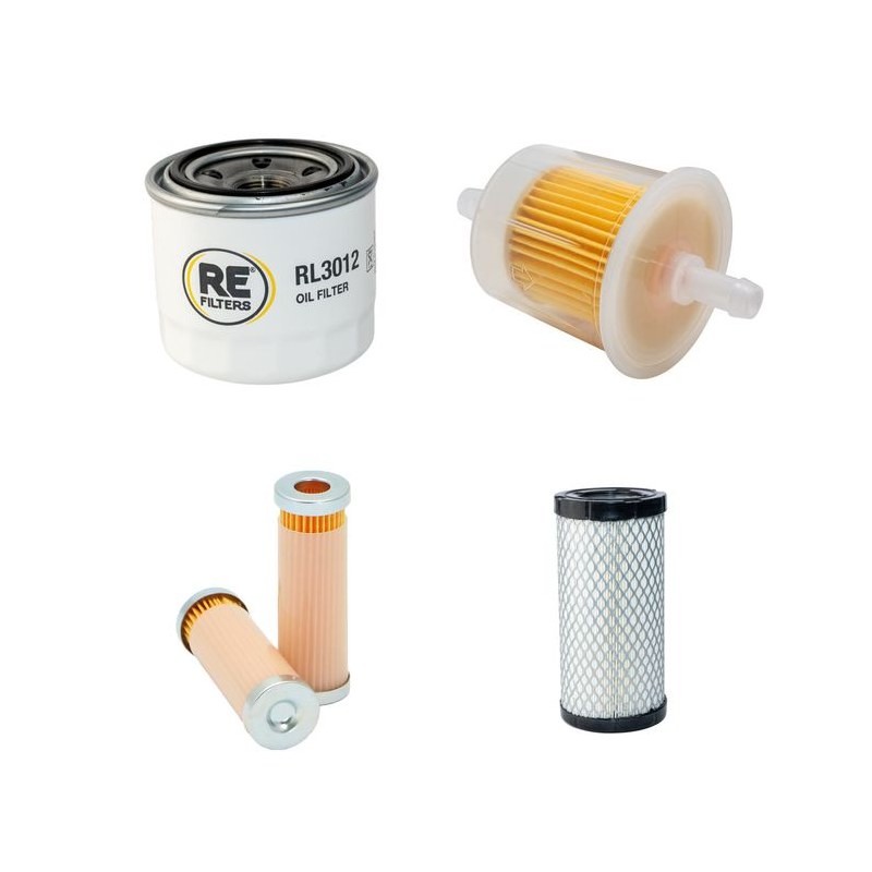 JEKKO SPX 424 Filter Service Kit w/KUBOTAeng.  Air Oil Fuel