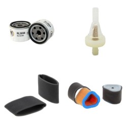 Filter Kit for John Deere LT 160 with Kohler Engine Air Oil Fuel