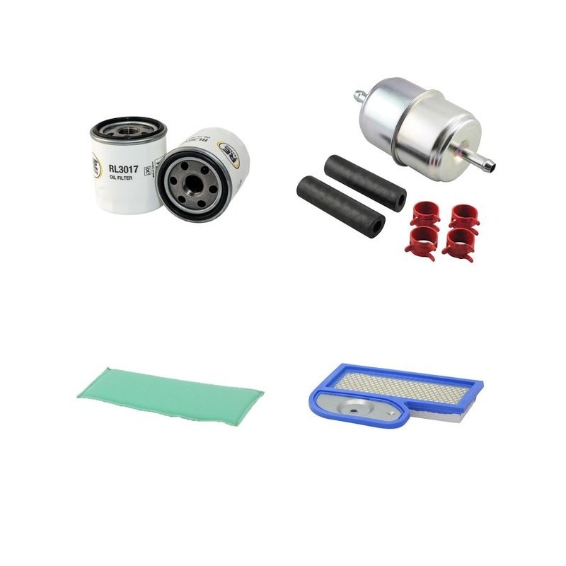 Filter Kit for John Deere LX 280 with Kawasaki FH580V Engine 01.2004 - 12.2005 Air Oil Fuel
