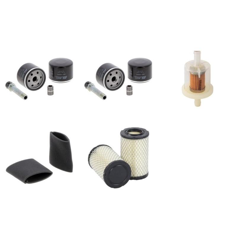 Filter Kit FITS JOHN DEERE X 166 w/BRIGGS-STRATTONeng. 01.2020 -  Air Oil Fuel