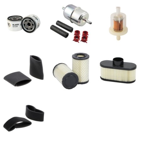 Filter Kit FITS JOHN DEERE X 354 4 ROUE DIRECTRICES   Air Oil Fuel