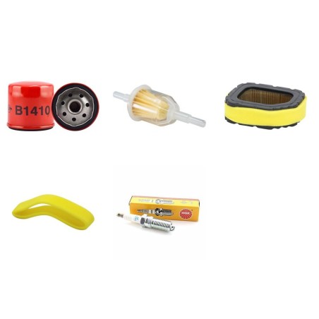 Cub Cadet GTX1054 Filter Service Kit Air - Oil - Fuel Filters - Spark Plugs Kohler