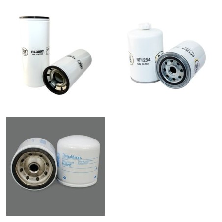 JONYANG JY 400 E Filter Service Kit w/CUMMINS 6CTA8.3Ceng.  Air Oil Fuel