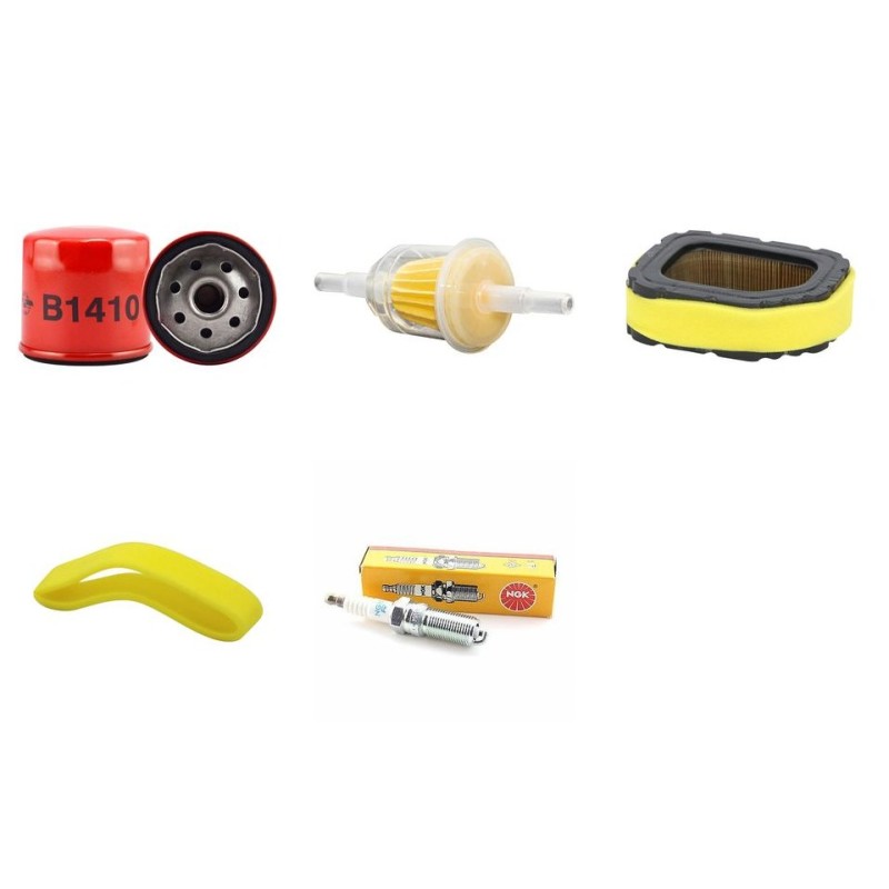 Cub Cadet LTX1050 Filter Service Kit Air - Oil - Fuel Filters - Spark Plugs Kohler