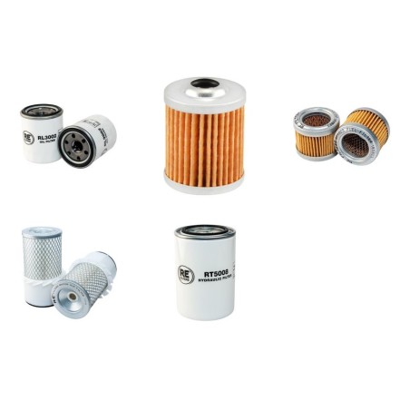 HANIX H26 C Filter Service Kit w/Mitsubishi S3L2Y231NSA Eng.