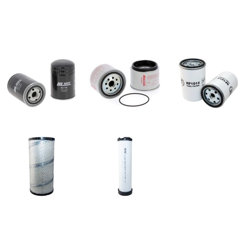 KERSHAW 75 Filter Service Kit w/DEUTZeng.  Air Oil Fuel