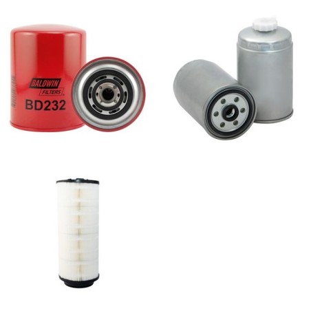 KIEFER BOKI HY 1251 B Filter Service Kit w/IVECO S30ENT4eng.  Air Oil Fuel
