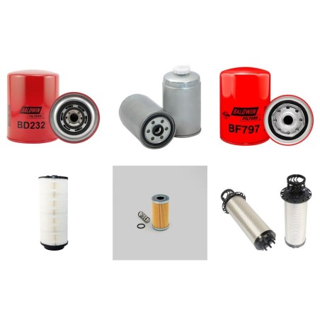 KIEFER BOKI HY 1251 Filter Service Kit w/IVECOeng. 01.2002 - 01.2006