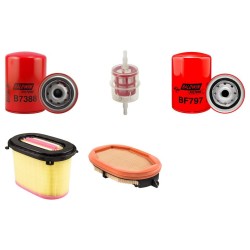 KIEFER BOKI HY 1252 Filter Service Kit w/IVECOeng.  Air Oil Fuel