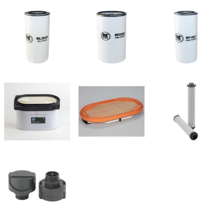 KLEEMANN REINER MC 100 R EVO Filter Service Kit w/DEUTZ TCD2013L062Veng. 01.2018 -