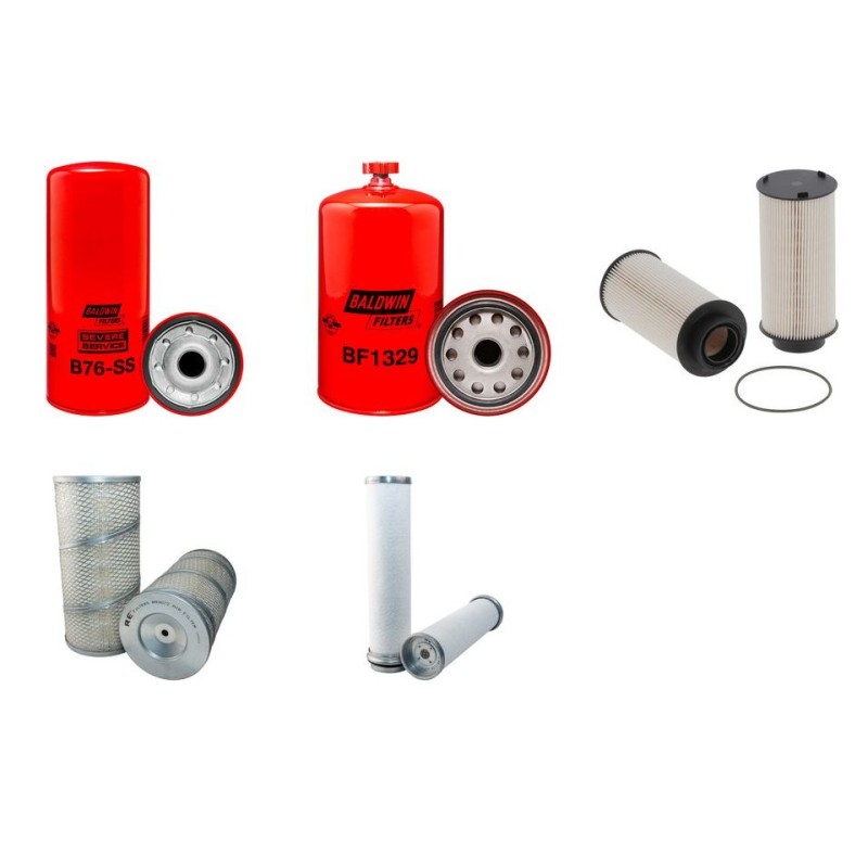 KLEEMANN REINER MC 120 MOBICAT Filter Service Kit w/SCANIA DC 9eng.  Air Oil Fuel