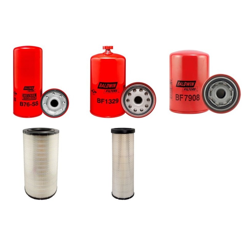 KLEEMANN REINER MF 14 Filter Service Kit w/SCANIAeng.  Air Oil Fuel