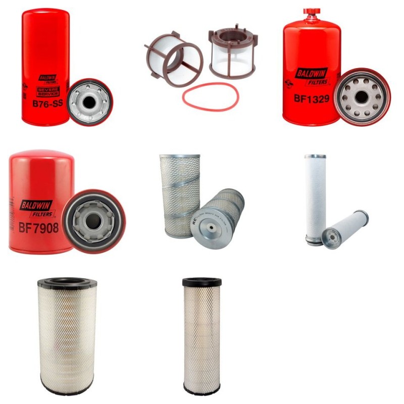 KLEEMANN REINER MR 110 Z EVO Filter Service Kit w/SCANIAeng. 01.2012 -  Air Oil Fuel
