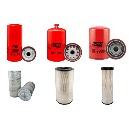 KLEEMANN REINER MR 122 Z Filter Service Kit w/SCANIAeng. 01.2008 -  Air Oil Fuel