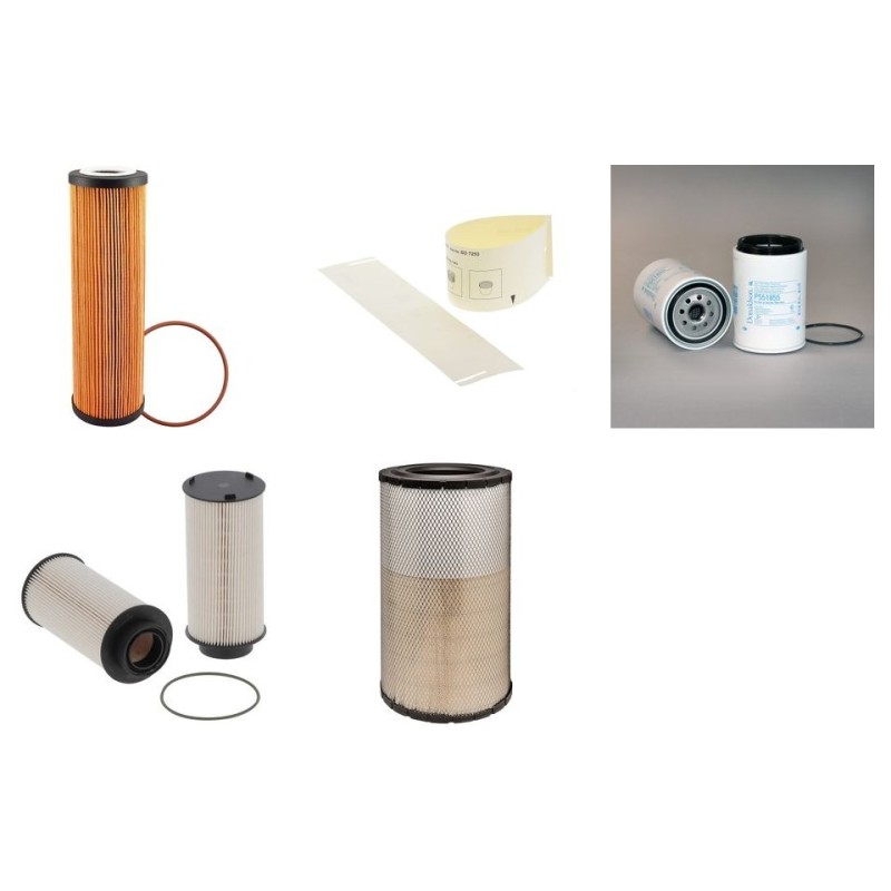 KLEEMANN REINER MR 130 ZI EVO 2 Filter Service Kit w/SCANIAeng.  Air Oil Fuel