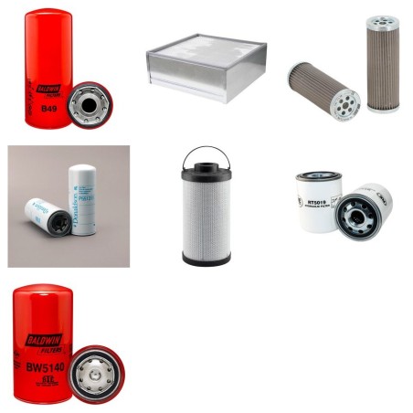 KLEEMANN REINER MRB 122 Z Filter Service Kit w/CATERPILLAReng. 01.1996 -