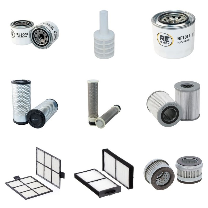 Filter kit for Kobelco SK 30 SR-6E 