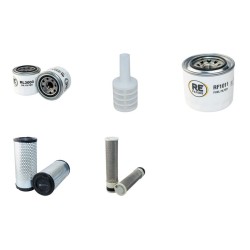Filter kit for Kobelco SK 30 SR-6E Air Oil Fuel