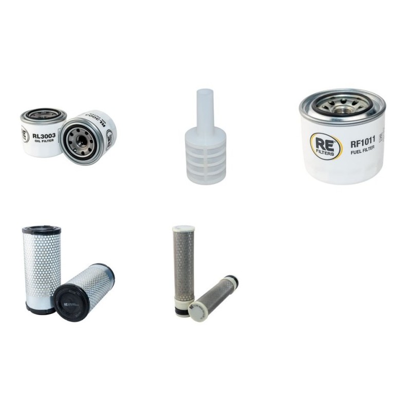 KOBELCO SK 30 SR-6E Filter Service Kit   Air Oil Fuel