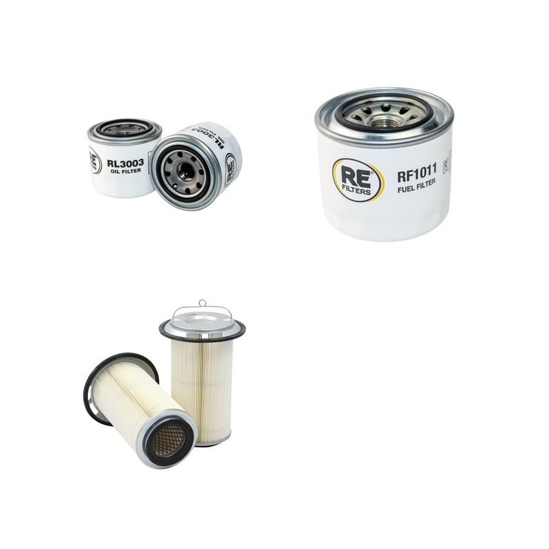 Filter kit for Kobelco SK 40 SR-5 with Yanmar 3NNPE Engine 01.2007 - Air Oil Fuel