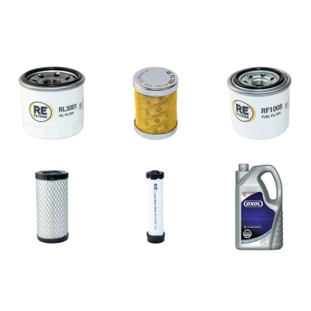 KUBOTA KX015-4 Engine Filter Lubricant Kit 2011-2018