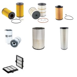 Filter kit for Kobelco SK 500-10 LC with Hino P11C-VN Engine 01.2017 -