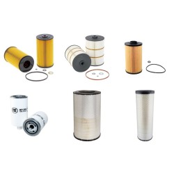 Filter kit for Kobelco SK 500-10 LC with Hino P11C-VN Engine 01.2017 - Air Oil Fuel