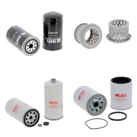 KOMATSU HB 205-1 MO Filter Service Kit w/KOMATSUeng.  Air Oil Fuel