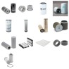 KOMATSU HB 215-1 LC Filter Service Kit w/KOMATSU SAA4D107E-1Eeng. 01.2015 -